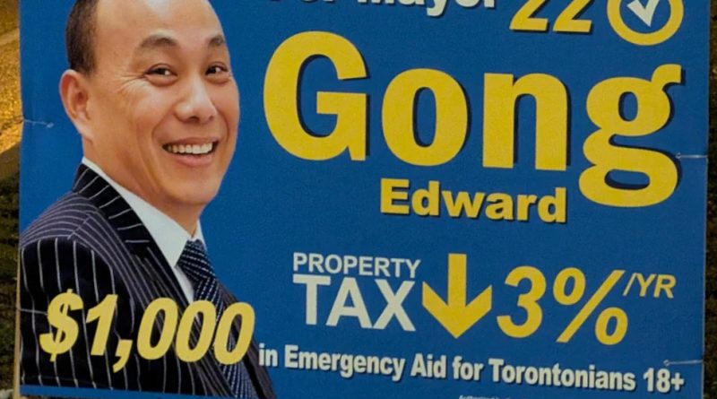 500家以上加拿大、美国英文媒体关注龚晓华竞选多伦多市长
